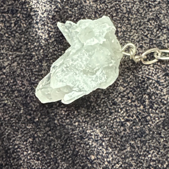 4 Clear Quartz Crystal Keychains NWOT - FREE SHIPPING - Picture 3 of 5